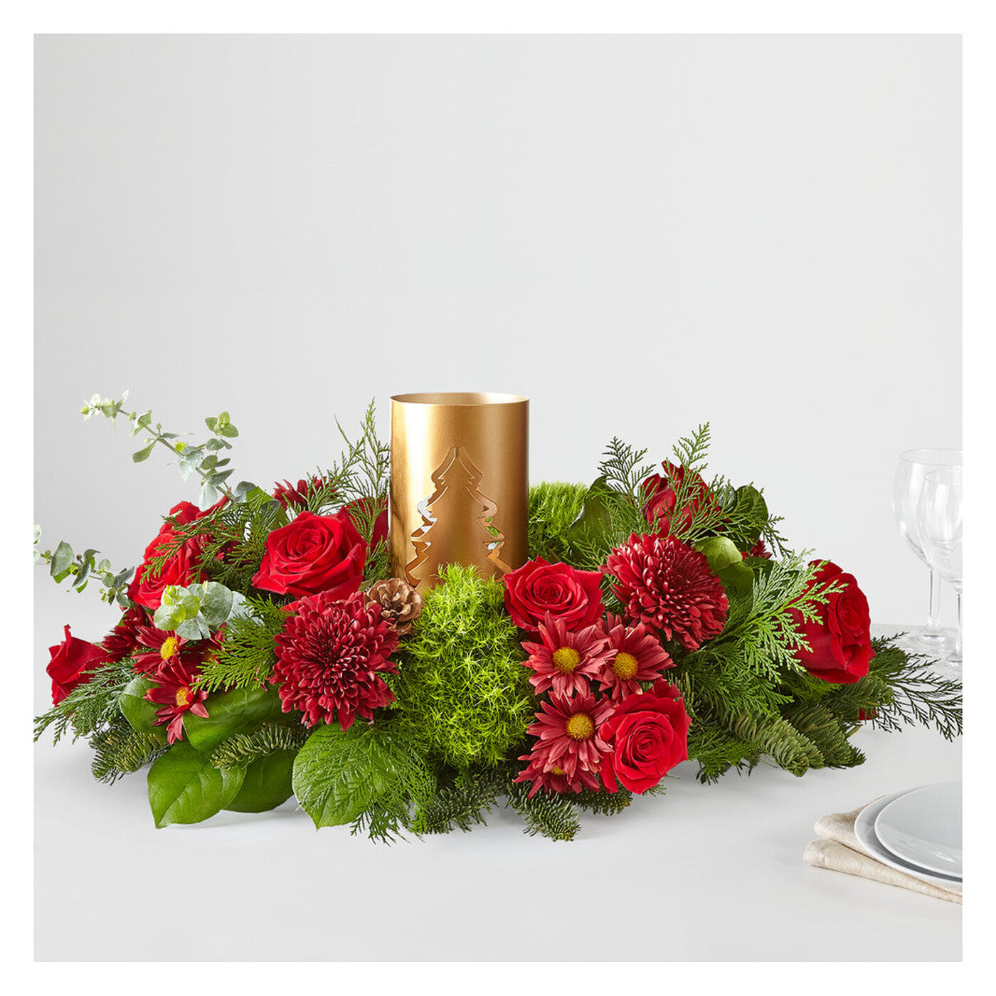 Toast the Season Centerpiece arrangement option 2