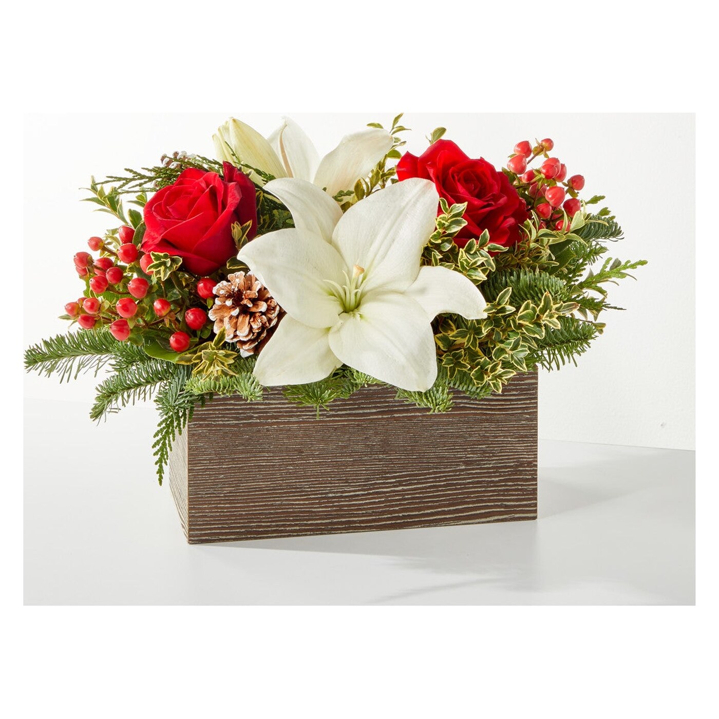 Snowy Wonderland Bouquet flower arrangement