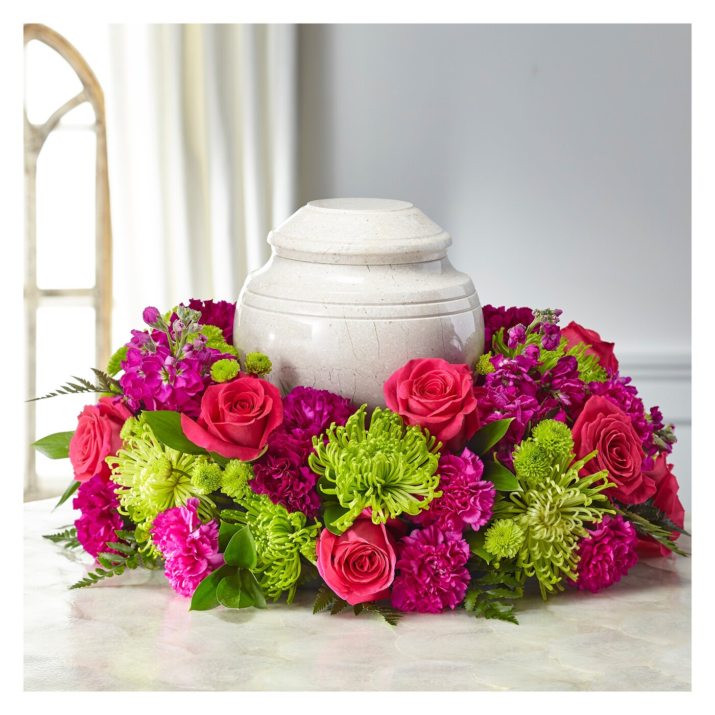 Hopeful Blessings Cremation Adornment flower arrangement