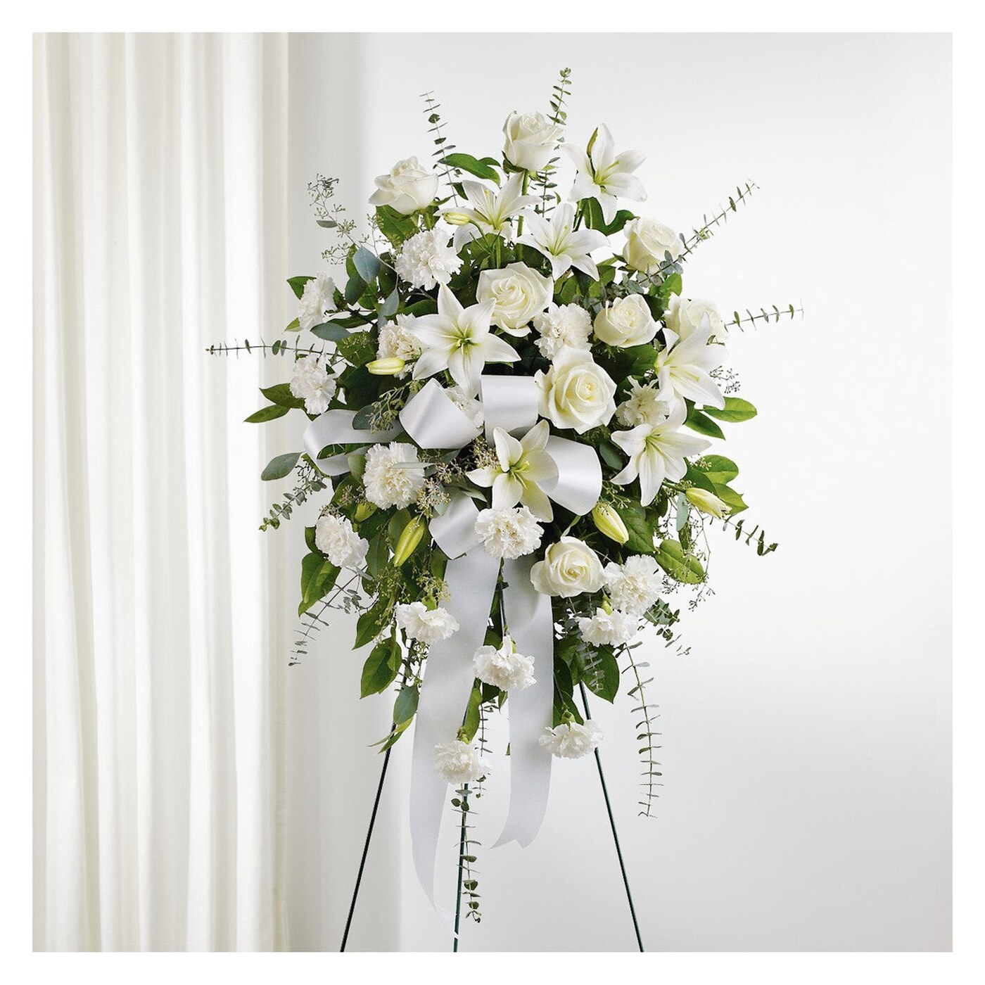With Care Standing Spray flower arrangement