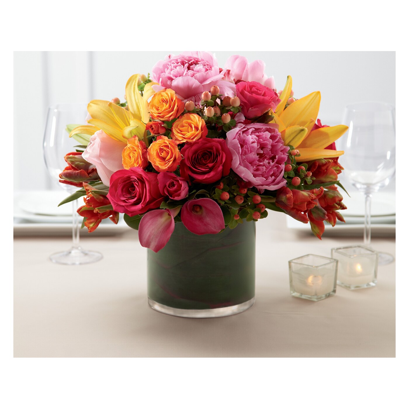 Color Mix Arrangement flower arrangement